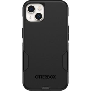 OtterBox iPhone 13 (ONLY) Commuter Series Case - Black, Slim & Tough, Pocket-Friendly, with Port Protection