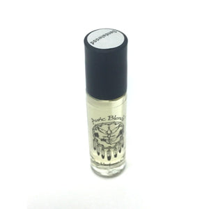 Auric Blends Sandalwood Roll-on Perfume Oil | Alcohol Free, Vegan, Cruelty Free, Made in USA | 0.33 Fl. Oz