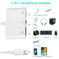 3-in-1 Lightning USB Auxiliary Adapter