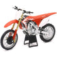 Orange Cycle Parts Die-Cast Replica Toy Red 1:12 Scale Model Honda CRF 450R Dirt Bike by NewRay 57873