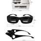 okcsc Horizontal Lazy Glasses Lying Down Bed Reading Watching HD Lazy Readers Glasses