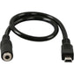 Onvian 3.5mm Female to 5 Pin Mini USB Male Microphone Adapter Cable