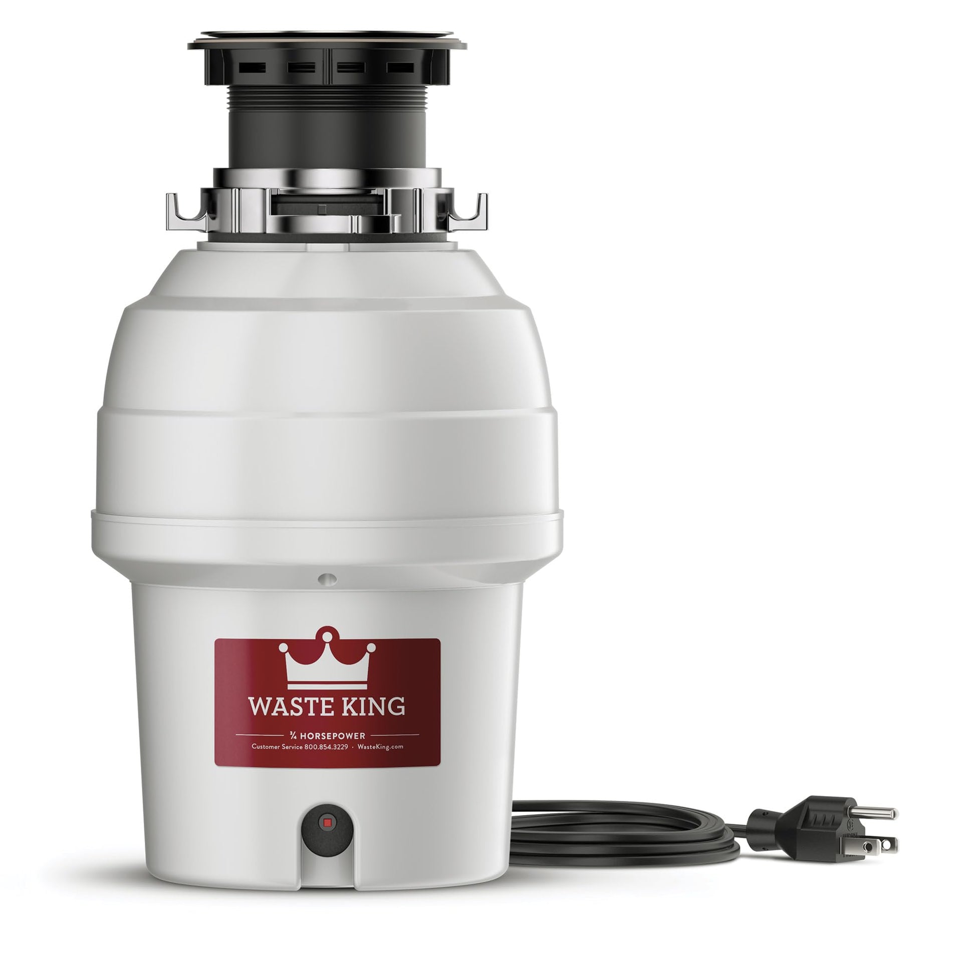 Buy now Waste King Garbage Disposal for Kitchen Sink with Power Cord, Food Waste Disposer, L-8000 at indiglob india