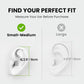 Avantree Resolve (Small-Medium) – Wired Open-Ear Earbuds w/Mic & Over-Ear Hook, for Women, Kids & Young Men w/Small Ears, Ideal for Office, Outdoor & Home, 3.5mm AUX