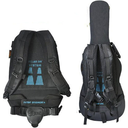 Crossrock CRCS1 Case Saddle for Hard Guitar Case as backpack