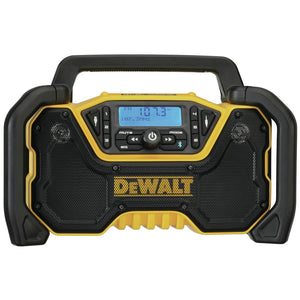 Buy now DEWALT 12V/20V MAX Portable Bluetooth Radio, Cordless, 100 ft Range, 3.5” Subwoofers, Jobsite (DCR028B) at indiglob india