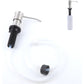 Buy now Sink Soap Dispenser Pump Black Built in Kitchen Counter Dish Soap Dispenser with 41" Extension Tube/17 Oz Bottle for Bathroom Under Sink Hand Soap Lotion Pump Silver at indiglob india