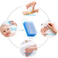 Wellgler's Autism Sensory Brush for Therapy,Surgical Scrub Brush,Bbaby Sponge for Bathing, Cradle Cap Brush (6Pack)