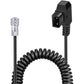 Neewer D-Tap to BMPCC 4K/6K Coiled Power Cable Compatible with Blackmagic Pocket Cinema Camera 4K/6K Gold Mount V Mount Battery Weipu 2 Pin Female to P Tap, 16 inches - 50 inches Length