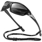 Buy now FAGUMA Sports Polarized Sunglasses For Men Cycling Driving Fishing UV400 Protection Black Grey at indiglob india
