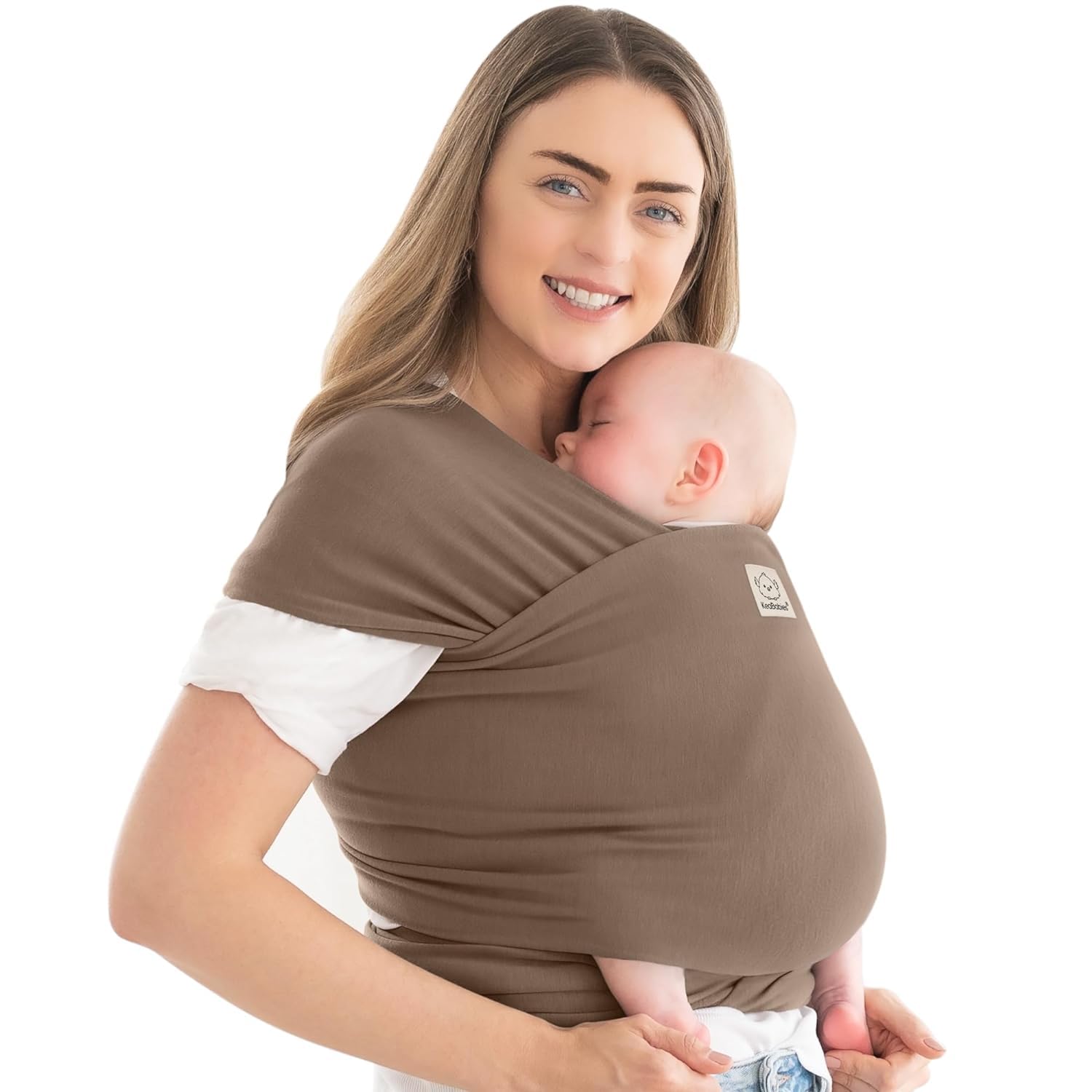 Buy now KeaBabies Baby Wrap Carrier - All in 1 Original Baby Carrier Newborn to Toddler Sling, Easy to Wear, Hands Free Bonding, Lightweight, Breathable Infant Wraps (Classic Gray) at indiglob india