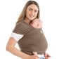 Buy now KeaBabies Baby Wrap Carrier - All in 1 Original Baby Carrier Newborn to Toddler Sling, Easy to Wear, Hands Free Bonding, Lightweight, Breathable Infant Wraps (Classic Gray) One Size (Pack of 1) Saddle Brown at indiglob india