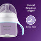Philips Avent Natural Trainer Cup with Extra Fast Flow Natural Response Nipple (Flow 5) and Soft Spout, 5oz, SCF263/01