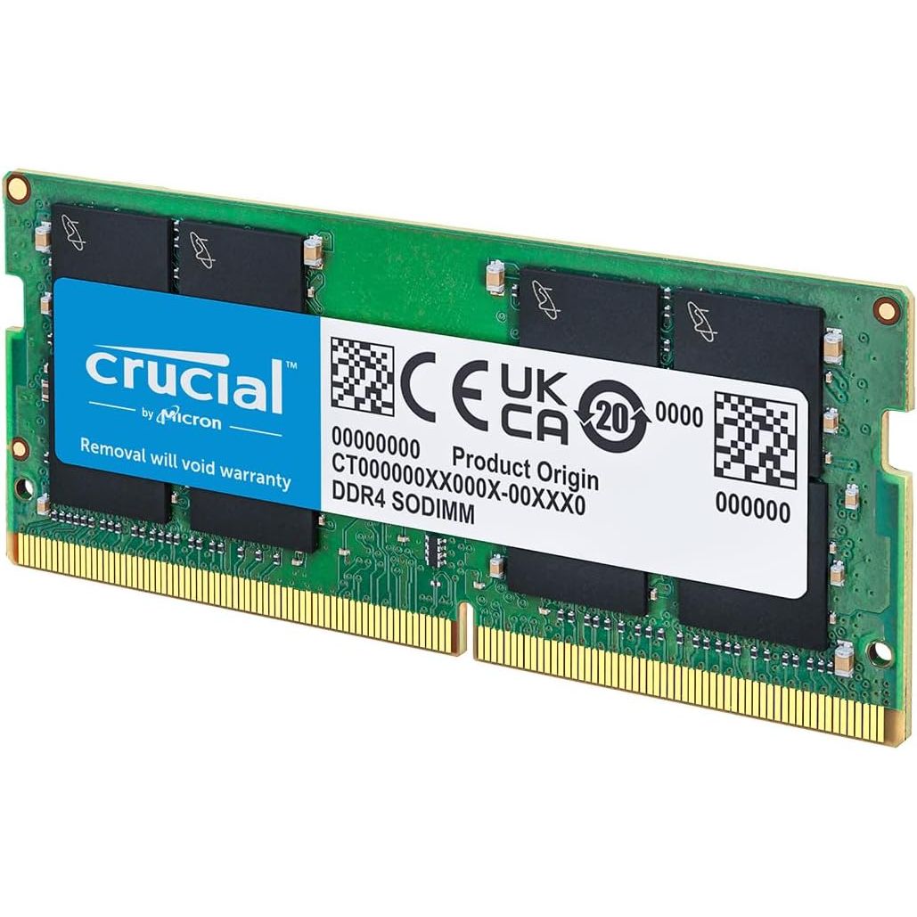 Crucial 8GB, 260-pin SODIMM, DDR4 PC4-19200,