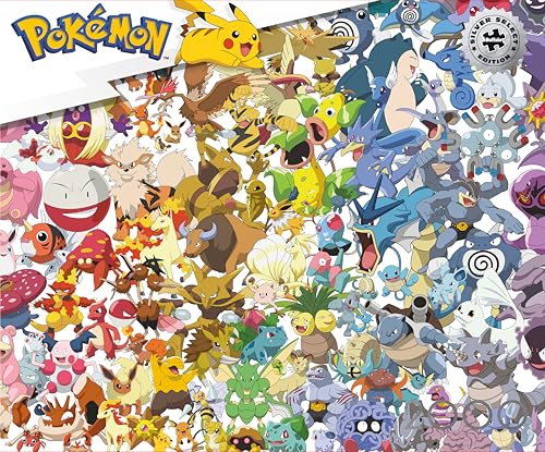 Buy now Buffalo Games ƒ?? 2000 Piece Pok??mon Silver Select Kanto 151 Jigsaw Puzzle Colorful Puzzle for Adults ƒ?? Precision-Cut Pieces, Beautiful Artwork, and Hours of Relaxing Fun at indiglob india