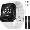 Band for Garmin Forerunner 35, Soft Silicone Replacement Watch Band Strap for Garmin Forerunner 30 Smart Watch (No Tracker) - white
