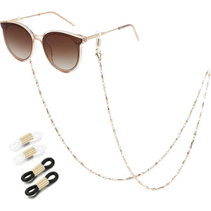 SAM & LORI Stylish Eyeglass Chain for Women-Silver/Gold/Rosegold/Black