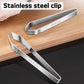 3 Pcs Fish Bone Tweezers, Stainless Steel 2 Flat and 1 Slant Tweezers, maxin Pliers Remover Tool for Remove Fish Bones, Needle Dones, Scales