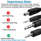 USB to 2.5mm Male AUX Audio Jack Charging Cable for JBL Synchros S300 S300I S300a S400BT J56BT E40BT E30 E40 E50BT S500 S700 Headphones Stereo Power Wire for JBL Charger Cord - My Store