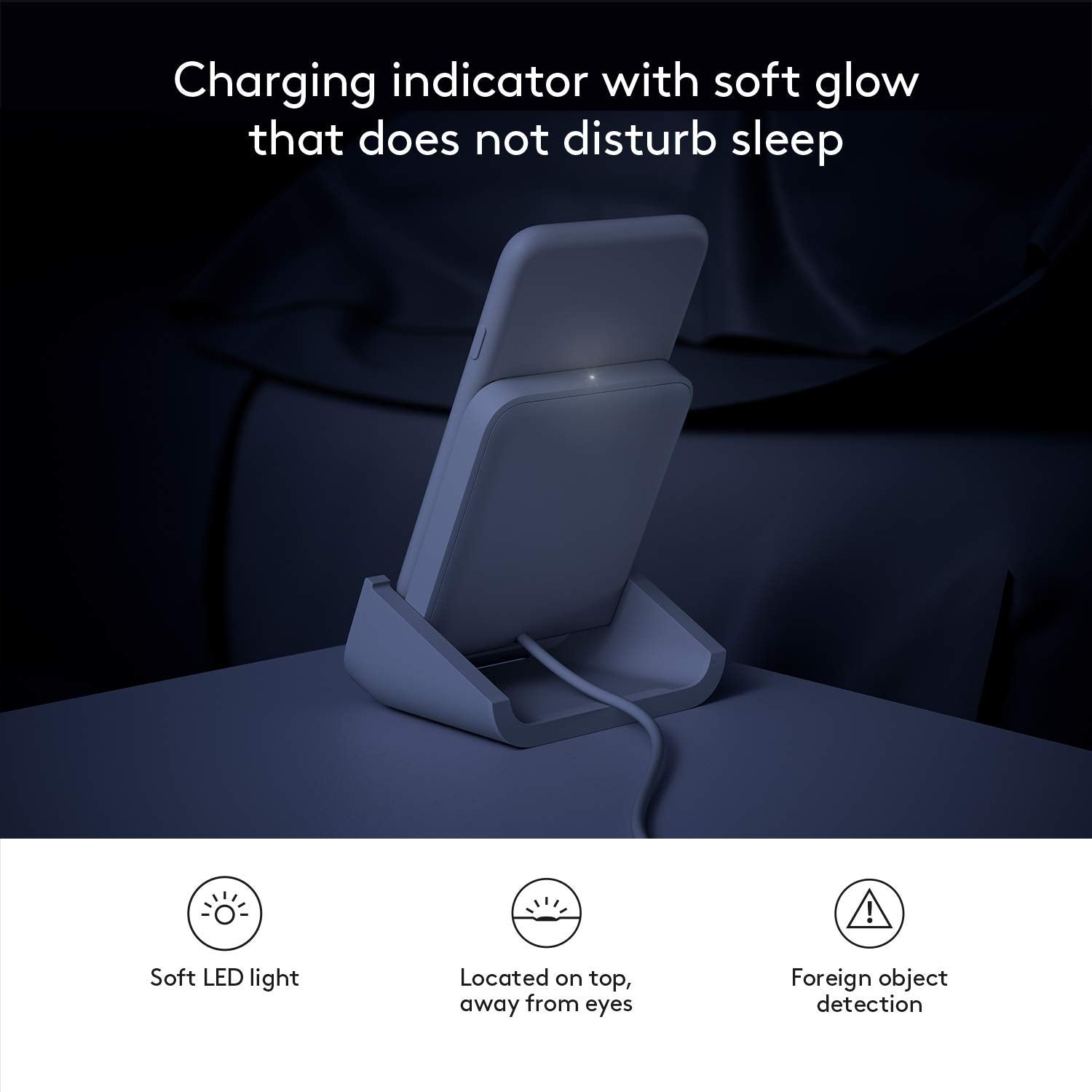 Buy now Logitech Powered Wireless Charging Stand for iPhone 8, 8 Plus, X, XS, XS Max and XR at indiglob india