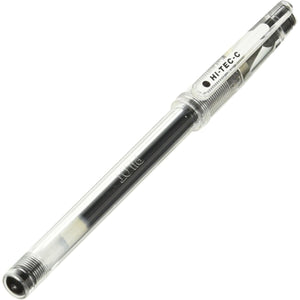 Pilot Gel Ballpoint Pen, Hi-Tec-C 04, Fine, Black (LH-20C4-B)