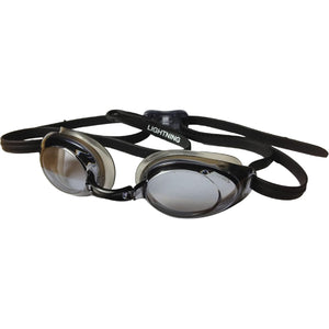 FINIS Lightning Goggles - Competitive Swim Goggles for Women & Men - Adjustable Straps - With 4 Interchangeable Nose Pieces