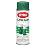 Buy now Krylon Glitter Blast Glitter Spray Paint For Craft Projects, Lucky Green Small Can, 5.75 oz at indiglob india