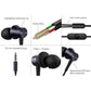 1MORE Piston Fit in-Ear Earphones Fashion Durable Headphones with 4 Color Options, Noise Isolation, Pure Sound, Phone Control with Mic for Smartphones/PC/Tablet - Black