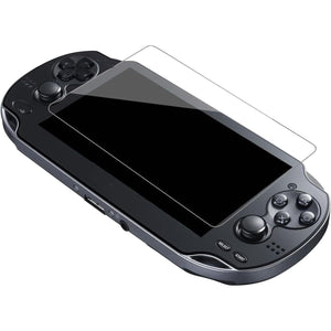 AKWOX Screen Protector Compatible with PS Vita 1000 (Pack of 2), Premium HD Clear 9H Tempered Glass Screen Protective Film High Clarity Touch Accuracy
