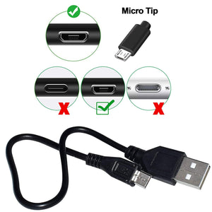 Aquelo QC35 Replacement Charger Cable Cord Compatible for Bose QUIETCOMFORT35 QC35II QC25 QC20 SoundLink II Over-Ear Wireless Headphones (Black)