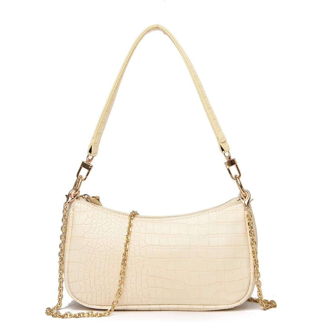 Shoulder Bag Retro Classic Purse Clutch Shoulder Tote HandBag with Zipper Closure for Women