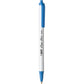 BIC Clic Stic Blue Retractable Ballpoint Pens, Medium Point (1.0mm), 12-Count Pack, Round Barrel Design for Comfortable Writing