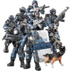 YEIBOBO ! Special Forces Mini Military Action Figure with Weapons and Accessories (Lightning SWAT Team XJ-9902)… - Lightning Swat Team Xj-9902