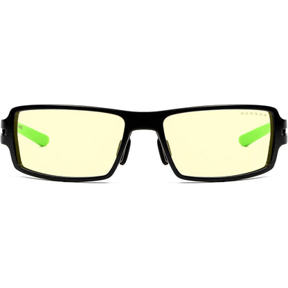 GUNNAR - Premium Gaming and Computer Glasses - Blocks 65% Blue Light - RPG Razer Edition, Onyx, Amber Tint