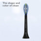 Philips Sonicare Genuine C3 Premium Plaque Control Replacement Toothbrush Heads, 2 Brush Heads, Black, HX9042/95
