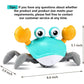control future Crawling Crab Baby Toy - Infant Tummy Time Toys 3 4 5 6 7 8 9 10 11 12 Babies Boy 3-6 6-12 Learning Crawl 9-12 12-18 Walking Toddler 36 Months Old Music Development 1st Birthday Gifts