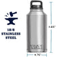 YETI Rambler 64 oz Bottle, Vacuum Insulated, Stainless Steel with Chug Cap, Navy