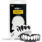 2 Pack Nxtrnd Rush Mouth Guard for Boxing and Other Sports (Black & White Fangs)
