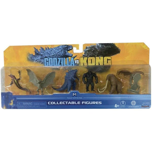Godzilla 2" GvK Minifigure Bundle Pack, Multi