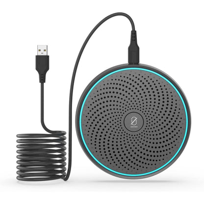 Conference USB Microphone, ANSTEN Omnidirectional Condenser PC Mic Pick Up Voice 10ft,Ideal for Video Conferencing Recording, Skype, Online Class, Court Report, Compatible with Mac OS X Windows