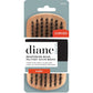 Diane Reinforced Boar Bristle Wave Brush for Men and Barbers – Hard Bristles for Thick to Coarse Hair – Use for Detangling, Smoothing, Wave Styles, Restore Shine and Texture