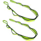 2pcs Nylon Daisy Chain 6 Loop Adjustable Multipurpose Strap Rope 25kN Strong Climbing Straps 43 Inches for Yoga Swing Yoga Hammock Trapeze Ceiling Anchors Daisy Chains