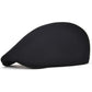 Men Cotton Newsboy Cap Soft Fit Cabbie Hat