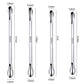Buy now 22 Pieces Stainless Steel Lab Spatula Micro Scoop Set Laboratory Sampling Spoon Mixing Spatula for Powders Gel Cap Filler at indiglob india