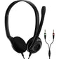 Sennheiser PC 3 Chat - Durable On-Ear Wired Headset - Noise Cancelling Microphone for Casual Gaming and Easy Connectivity - Lightweight Stereo Quality Sound - Great for Internet Telephony & E-Learners