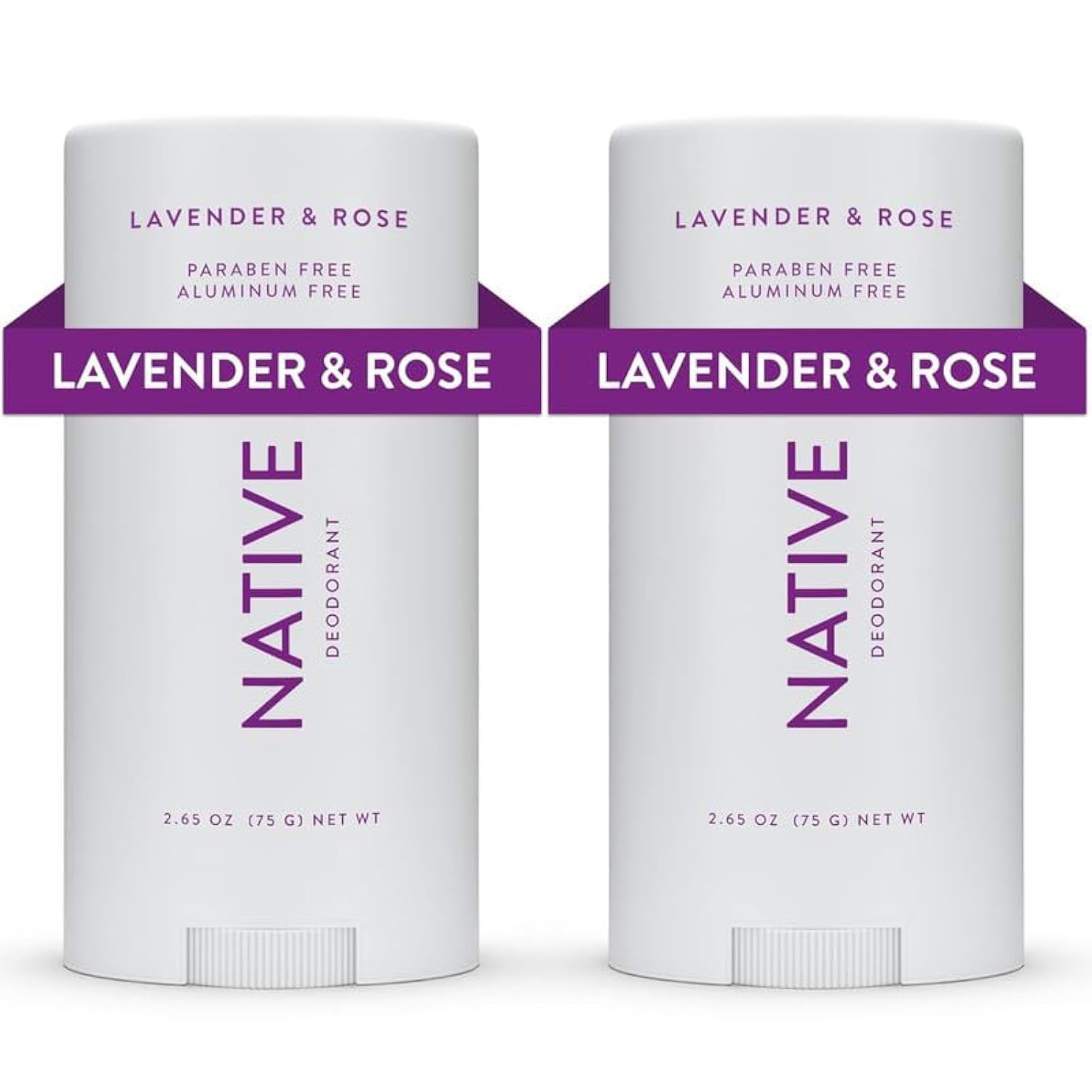 Buy now Native Deodorant Contains Naturally Derived Ingredients, 72 Hour Odor Control | Deodorant for Women and Men, Aluminum Free with Baking Soda, Coconut Oil and Shea Butter | Coconut & Vanilla Lavender & Rose - 2 Pack at indiglob india
