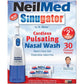 NeilMed Sinugator Cordless Pulsating Nasal Wash Kit with One Irrigator, 30 Premixed Packets and 3 AA Batteries(Pack of 1)