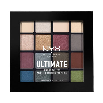 NYX PROFESSIONAL MAKEUP Ultimate Shadow Palette, Eyeshadow Palette - Brights