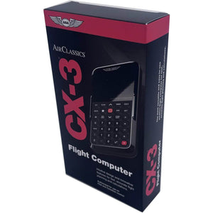 ASA CX-3 Flight Computer – Advanced Electronic E6B for Accurate Flight Planning and FAA Exam Preparation - My Store