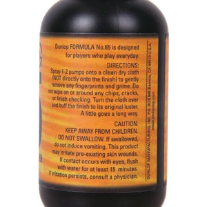 Dunlop Formula 65 Guitar Polish (4 Ounce Bottle)